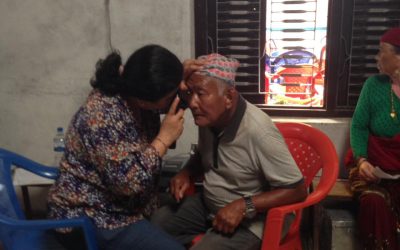 Camp de santé d’ophtalmologie dans le district de gorkha – Mai 2016