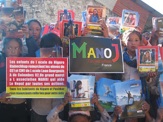 Partenariat scolaire entre l’école primaire Léon Bourgeois (Boulogne) et l’école de Nigure – Novembre 2016