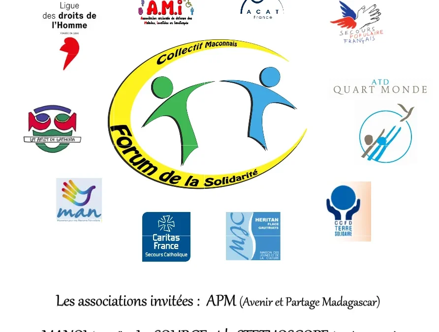 Manoj aux Journées humanitaires 25-27 nov. 2022 – Espace Carnot Montrevel Mâcon