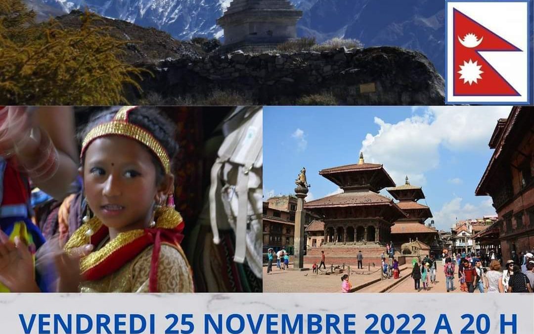 Invitation de Manoj – soirée associative et projection – 25 nov. 2022 Davayé