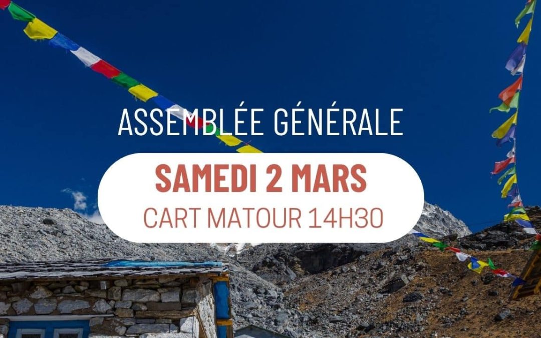 2 mars : Prochaine assemblée générale Manoj