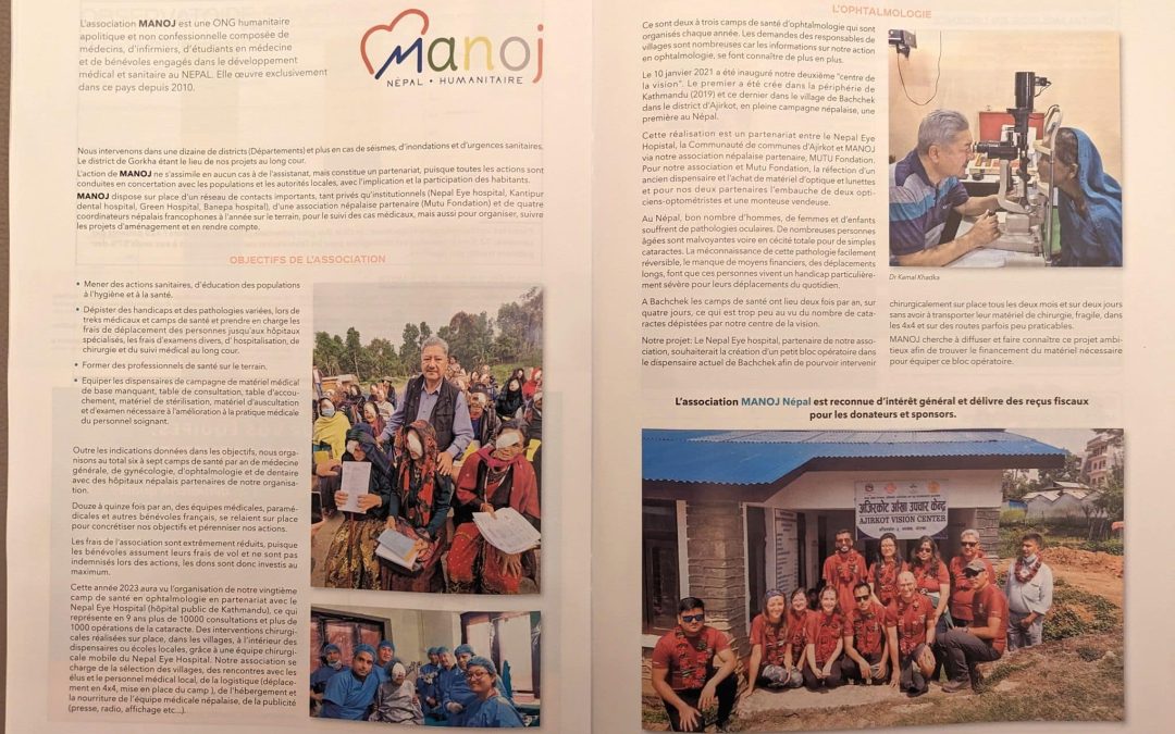 Remise à l’honneur de Manoj – Revue de l’Ophtalmologie Française