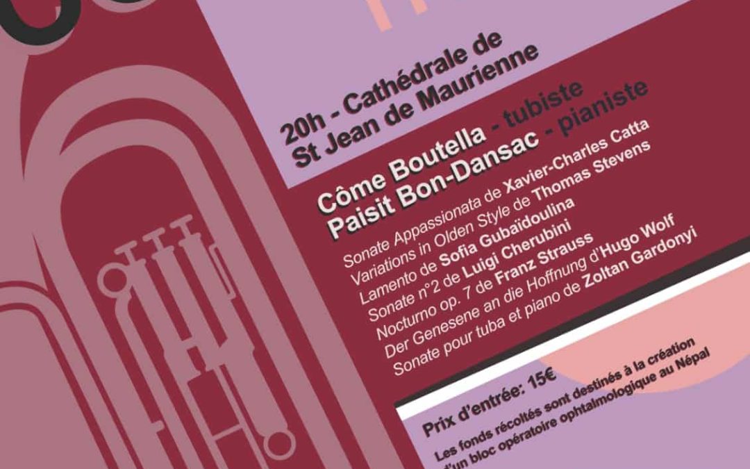 Concert au profit de Manoj – vend. 19 avril 2024 – 20h – Cathédrale Saint Jean de Maurienne