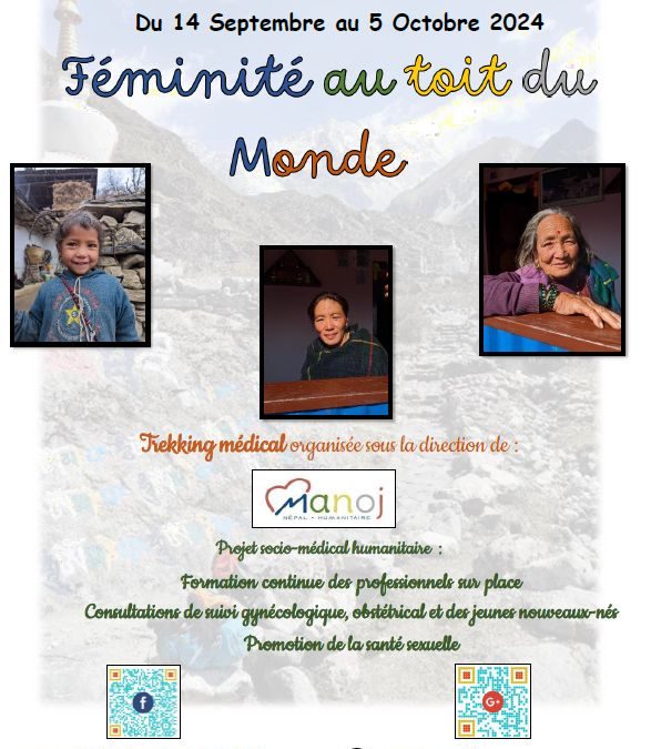 Nouveau projet – « Maïeutrek »: féminité au toit du Monde